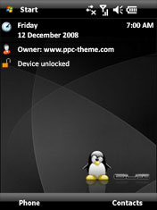 Linux GUI ppc theme
